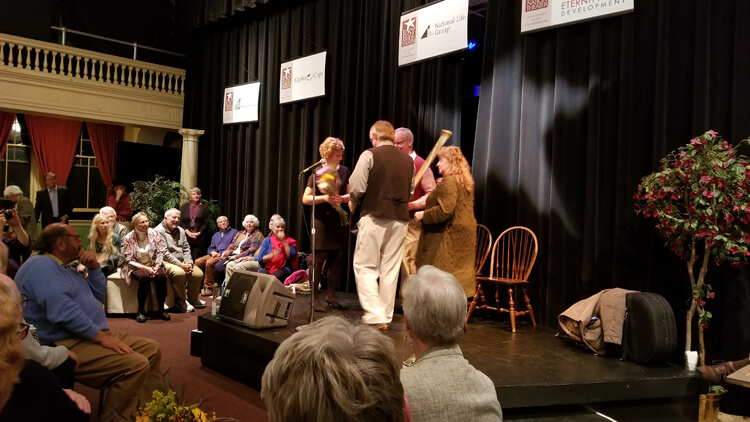 National Life Honored at Lost Nation Theater