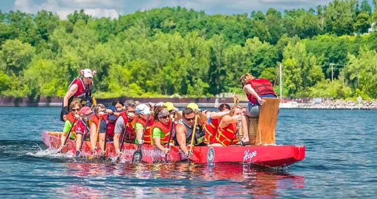 National Life Group Lifesavers Will Be at the Lake Champlain Dragon Boat Festival in August