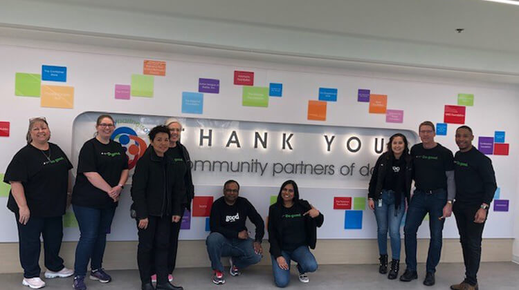 SBT Volunteers at Community Partners of Dallas