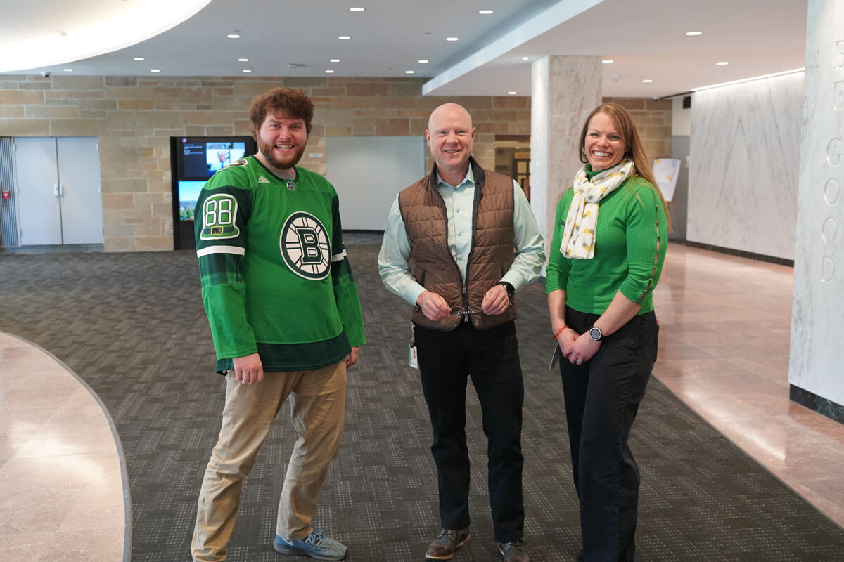 Employees Celebrate St Patricks Day and Holi